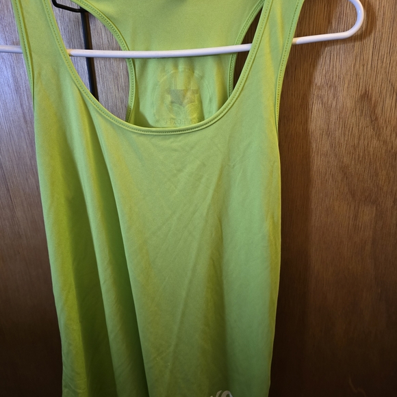 Sport-Tek Tops - Sport-Tek Lime Green Racerback Tank Top